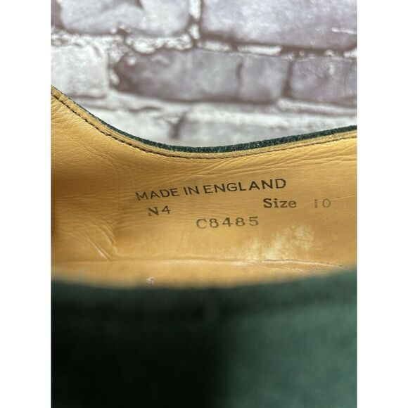 Doc Dr. Martens Green Suede Leather Oxfords Shoes Men’s Sz 10M US/43EU England main image 11